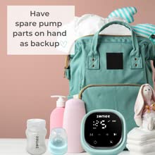 Zomee suction-friendly diaphragm maintains steady pumping sessions.