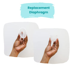 Zomee Z1/Z2 compatible diaphragms in use, maintains suction consistency.