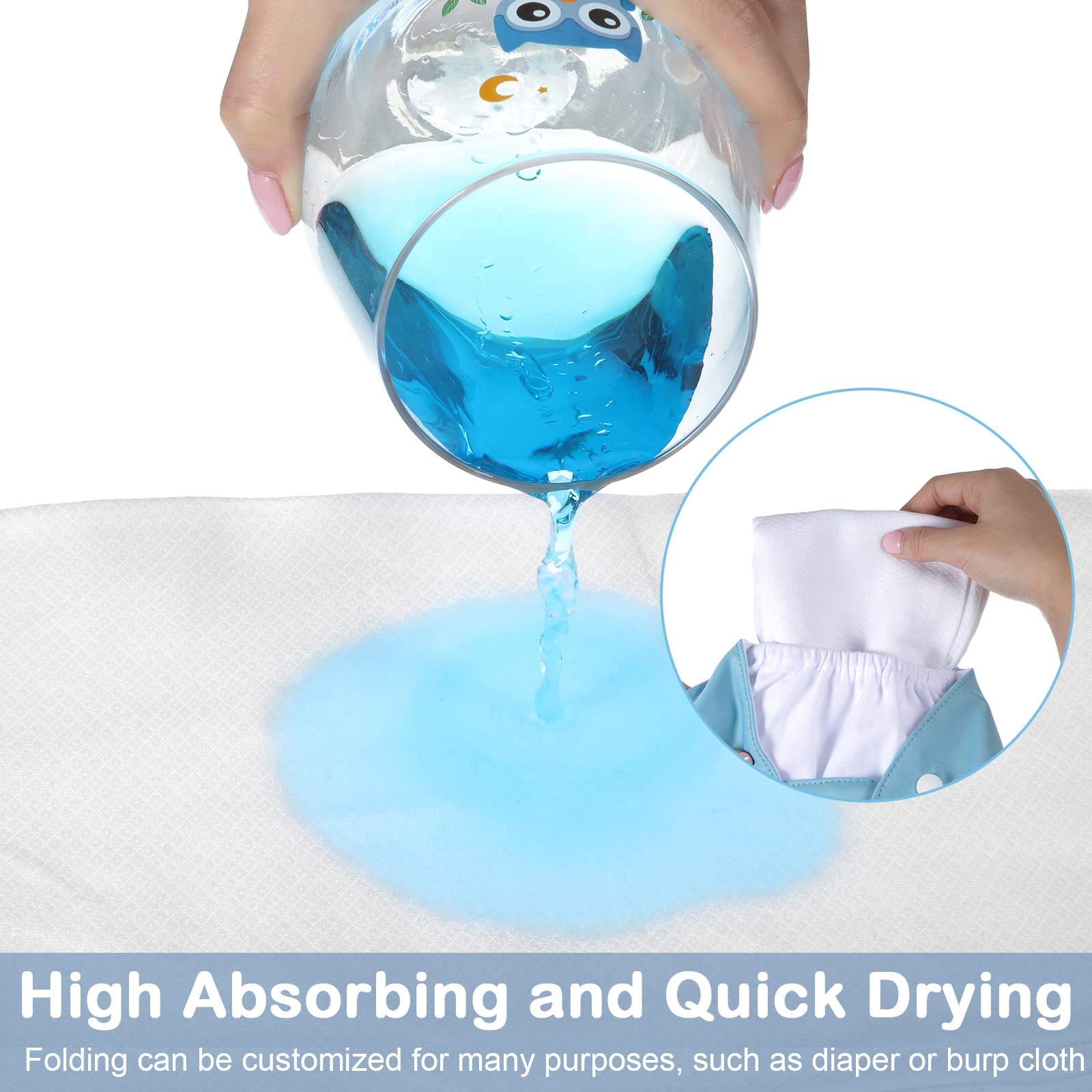 Zomiboo soft cotton weave fabric feels gentle on baby's skin