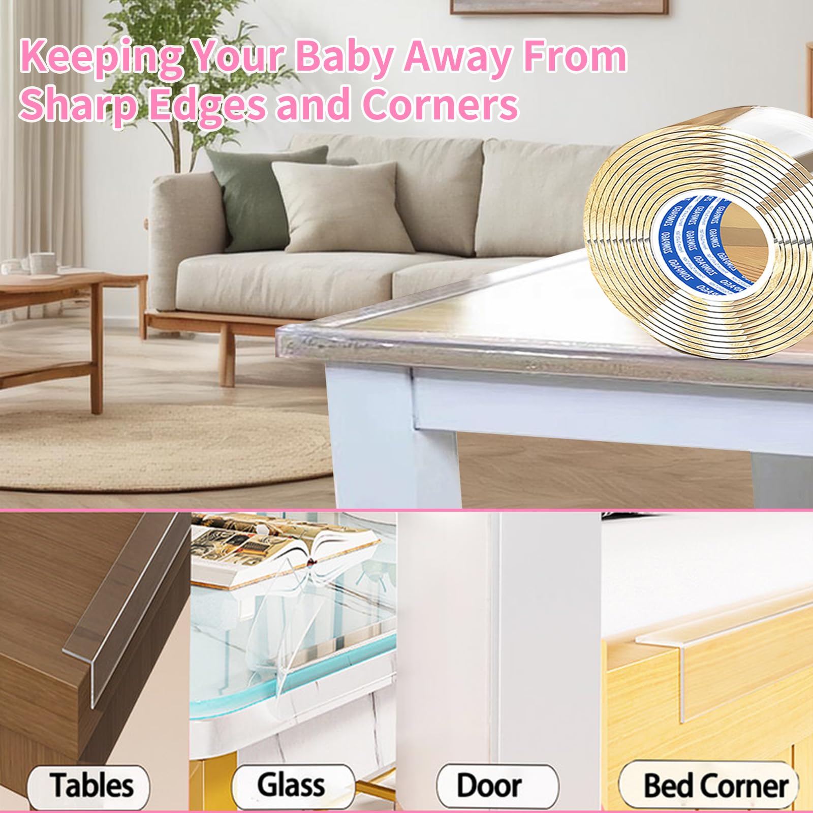 ZOMPAGO durable soft edge cushion remains in place for lasting protection.