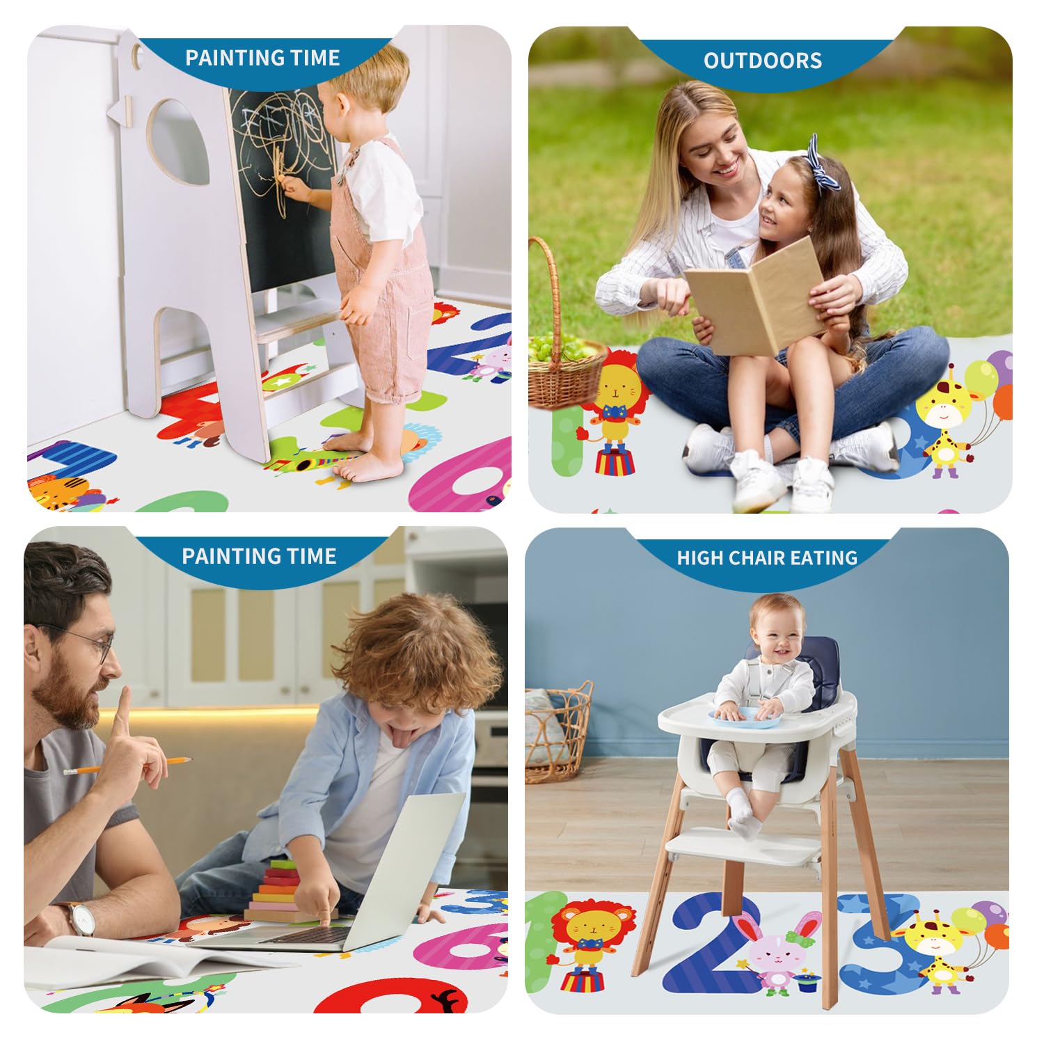 zonBroth portable splash pad great for picnics and early education play