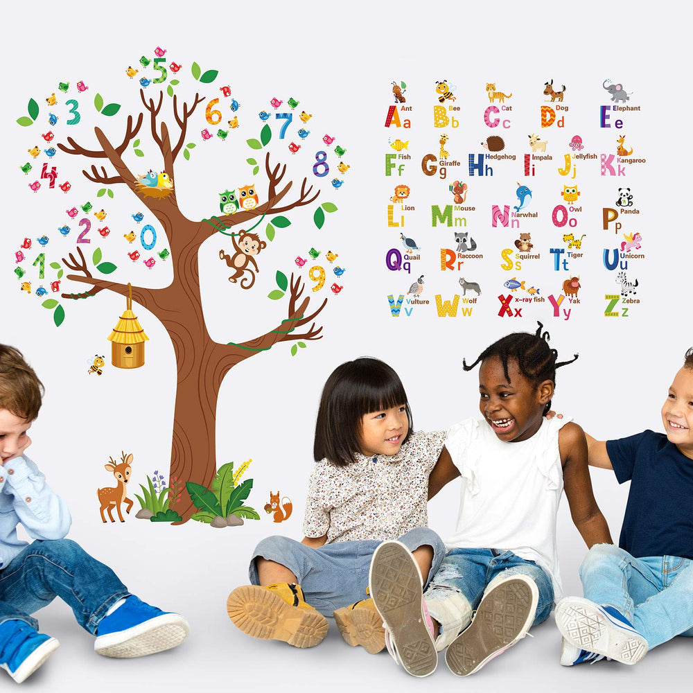 Zonon color-rich vinyl wall decals brighten walls with durable, wipe-clean surfaces.