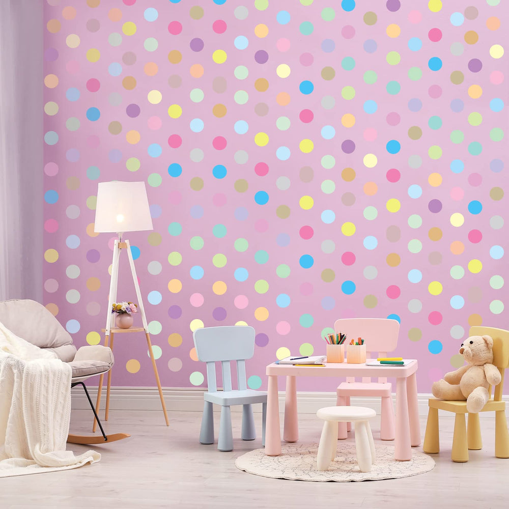 Zonon dots on classroom walls foster engaging, creative learning environments.