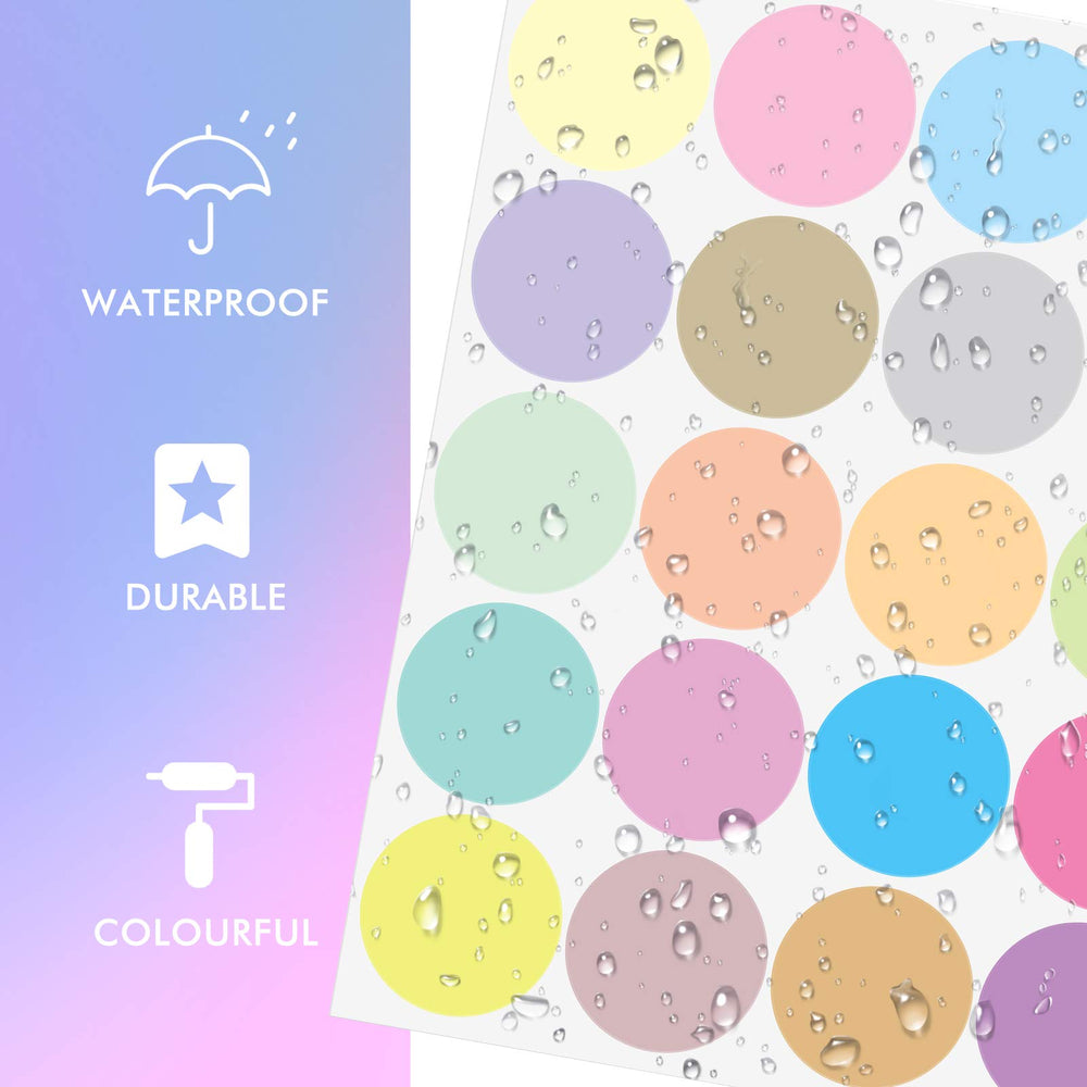 Zonon 240-piece dot set for doors or windows adds cheerful classroom decor.