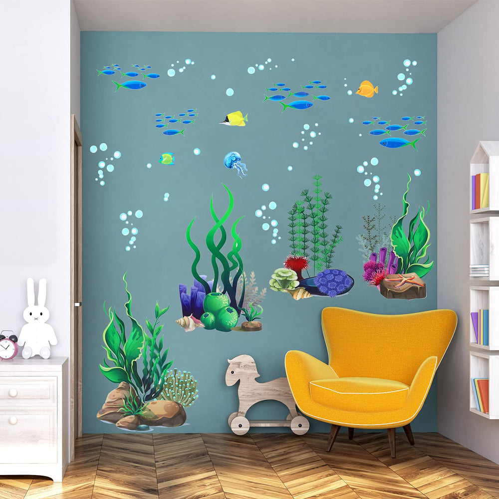 Zonon Under The Sea nursery decor creates a cozy, ocean-inspired space