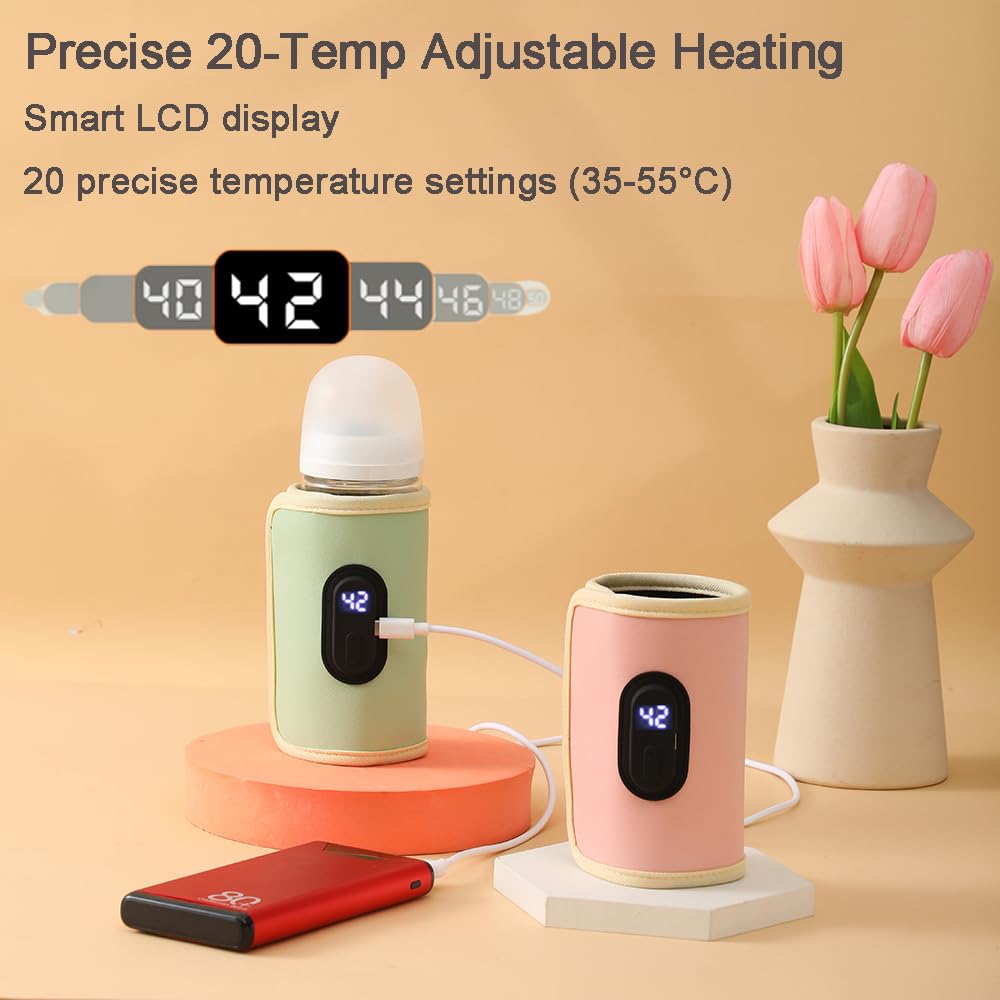 ZONV digital display 20-temp settings for consistent warming.