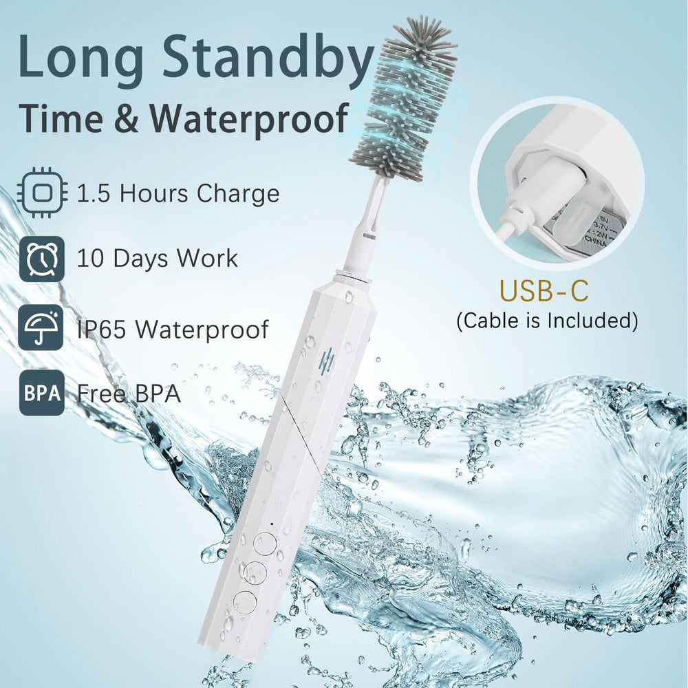 Zooawa straw cleaning brush ideal for cleaning narrow straws and ports.