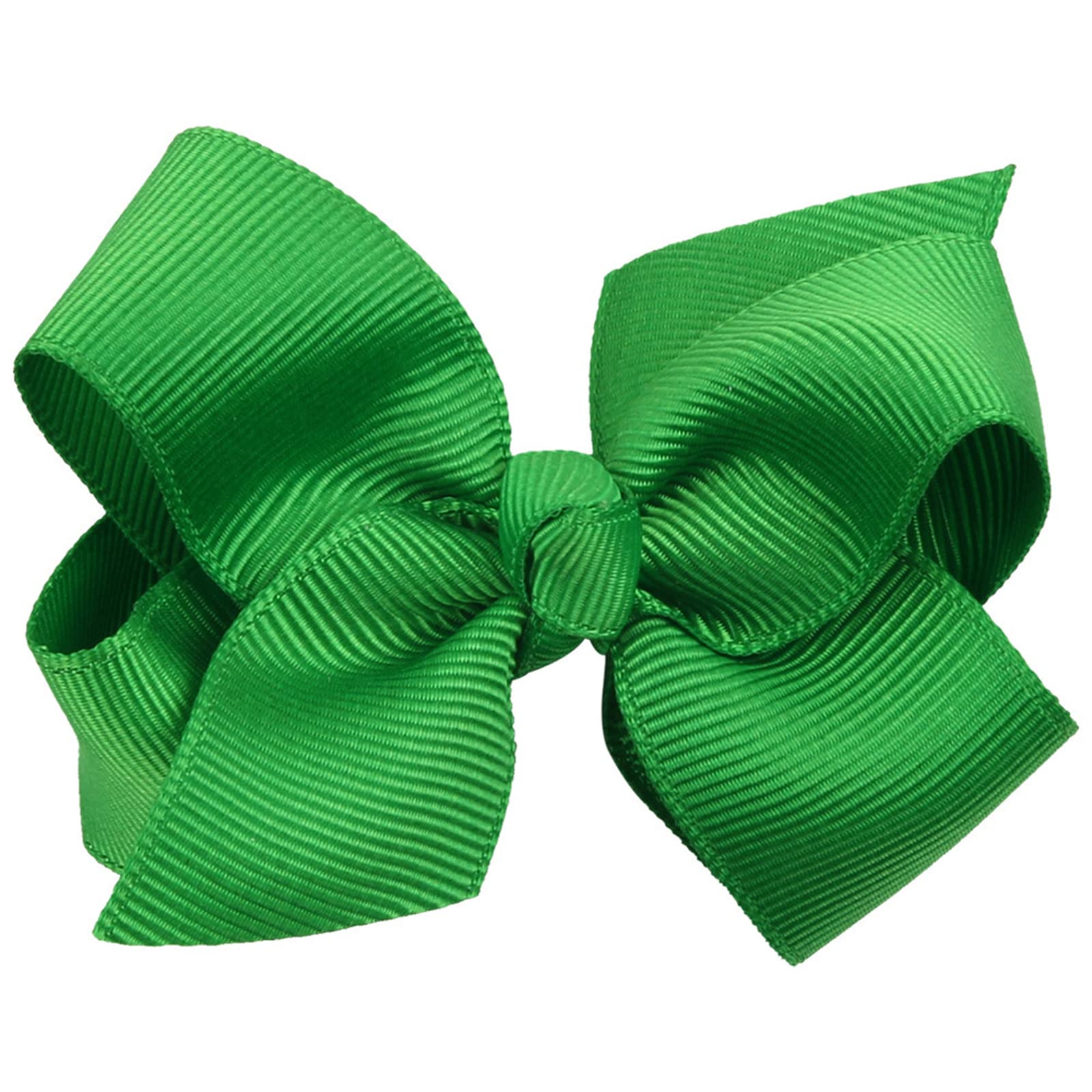 ZOONAI boutique green bow clip perfect for photos and everyday wear.
