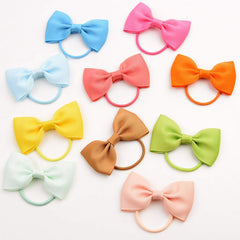 ZOONAI cute bowknot design pink hair accessory closeup for everyday wear.