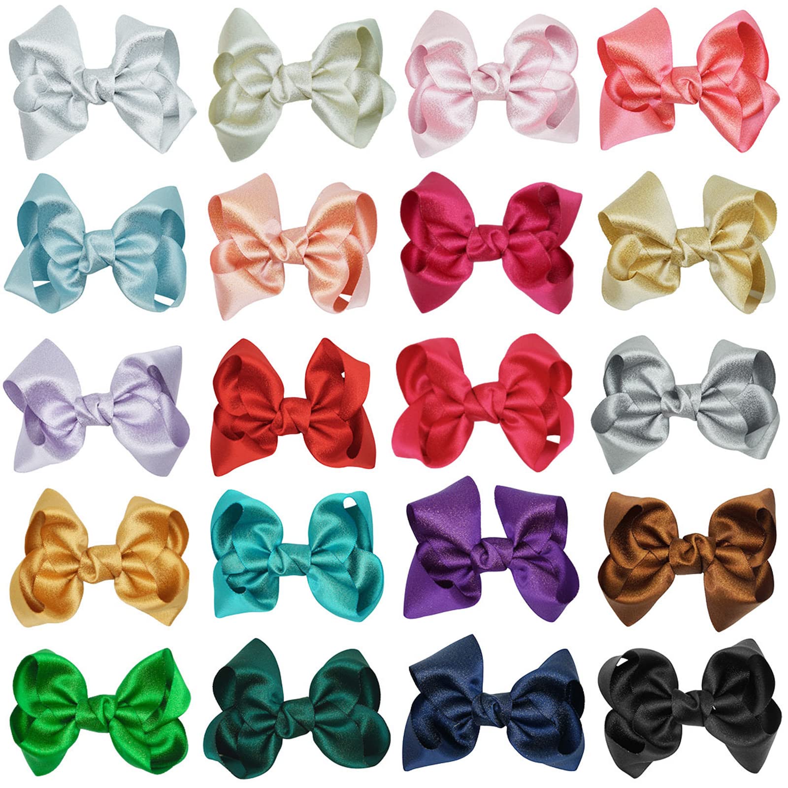 ZOONAI glitter bowknot closeup emphasizes shine and cute design