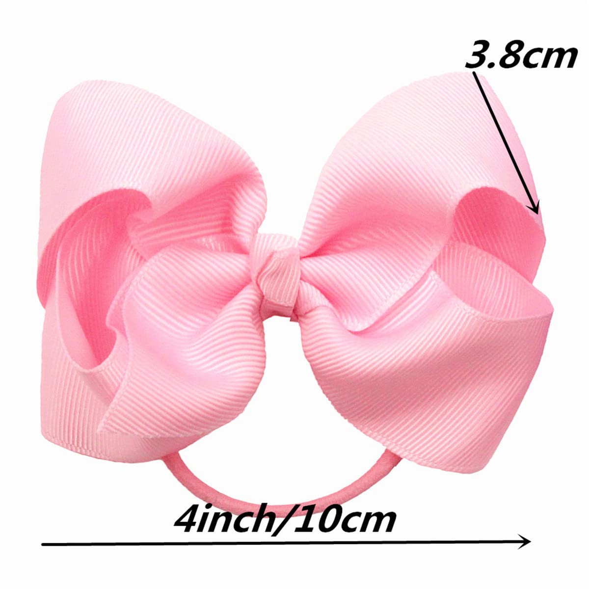 ZOONAI ponytail-holder yellow closeup demonstrates easy daily wear