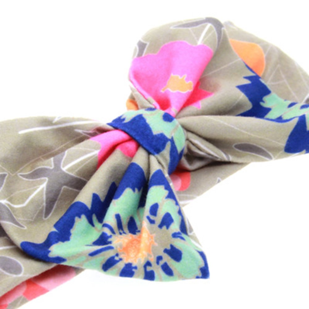 ZOONAI baby headband made of soft cotton spandex for comfortable all-day wear.