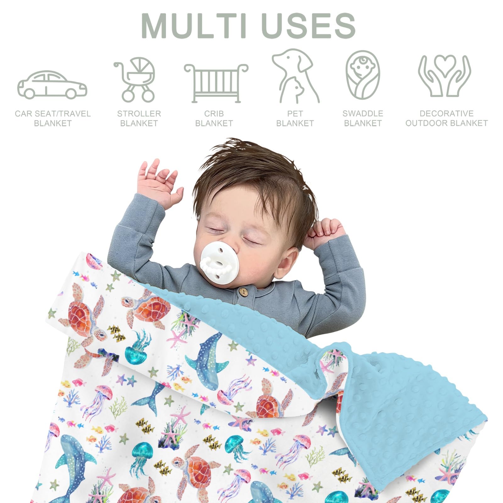 ZoUbqchY easy-care machine-wash blanket stays fresh through daily use.