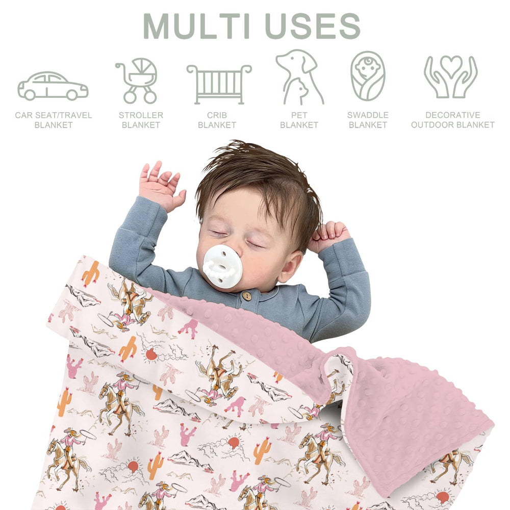 zooubqchy gift-ready baby blanket ideal for baby showers and celebrations.