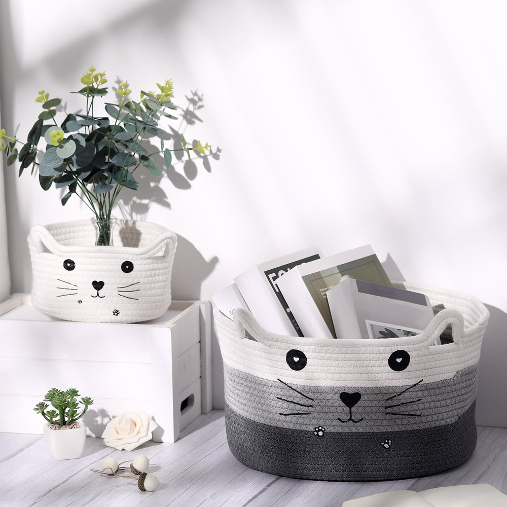 Zopeal basket dimensions 13.7x7.8 inches suit small-item storage.