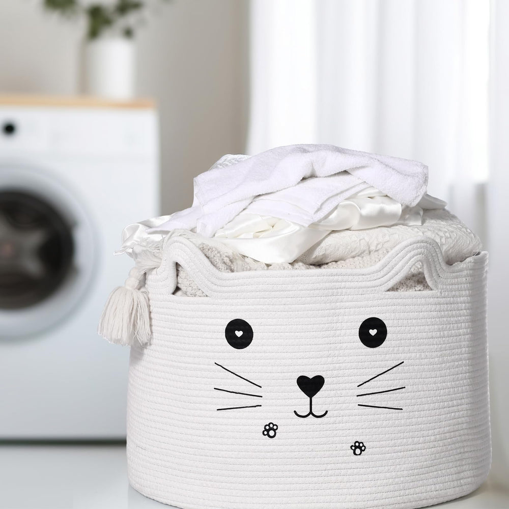 Zopeal cat basket rope texture close-up highlights durability.