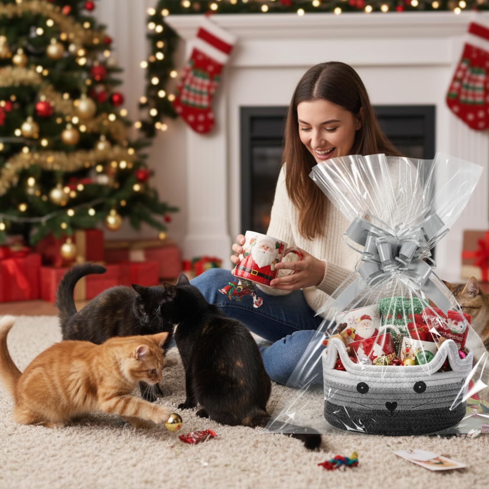 Zopeal Christmas nursery scene showcases versatile holiday decor