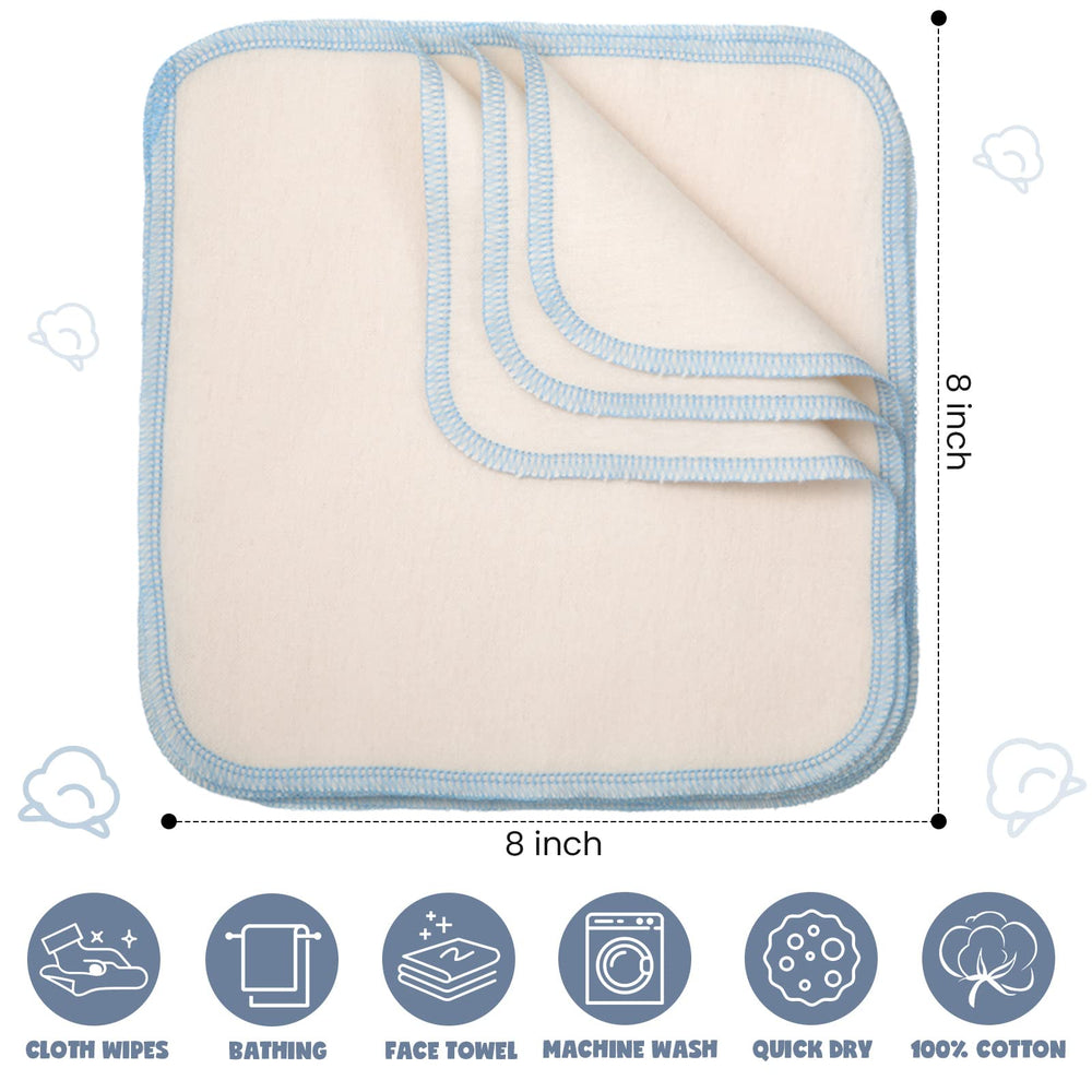 Close-up of Zopeal wipes showing soft fabric for sensitive skin.