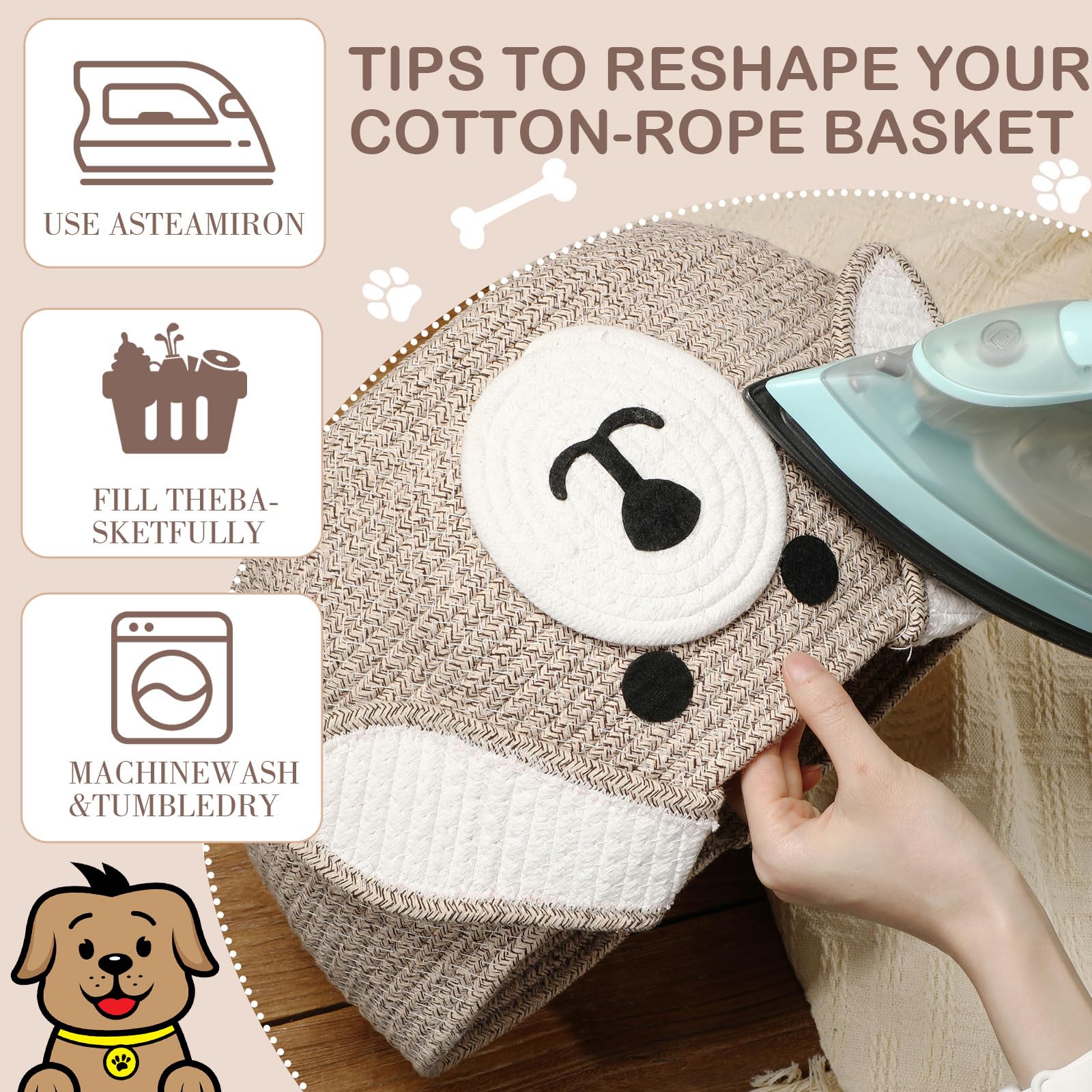 Zopeal pet basket-kennel-use image features a cozy option for small animals.