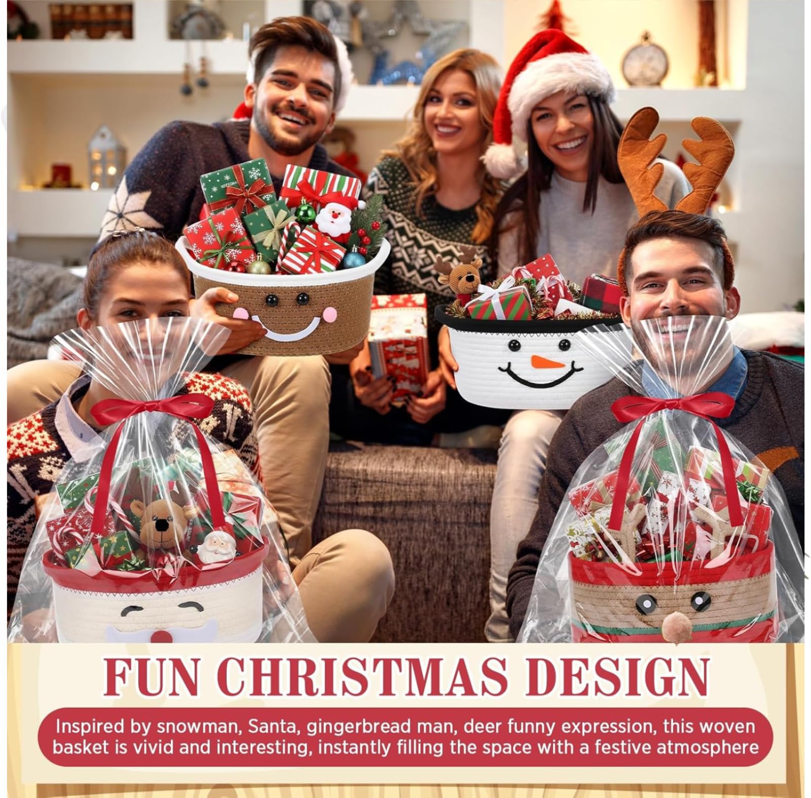 Zopeal reusable packaging promotes sustainable gifting with snowflake accents.