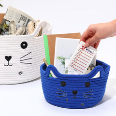 Zopeal small 8.3x4.7 inch basket showcased for compact storage.