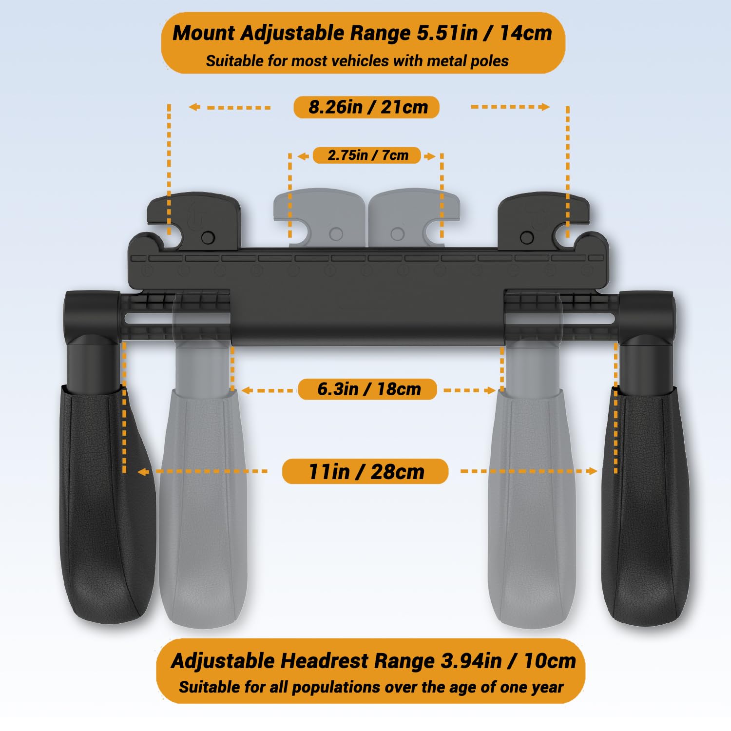 zorunowa side pillow tilting demonstrates 180° height adjustment