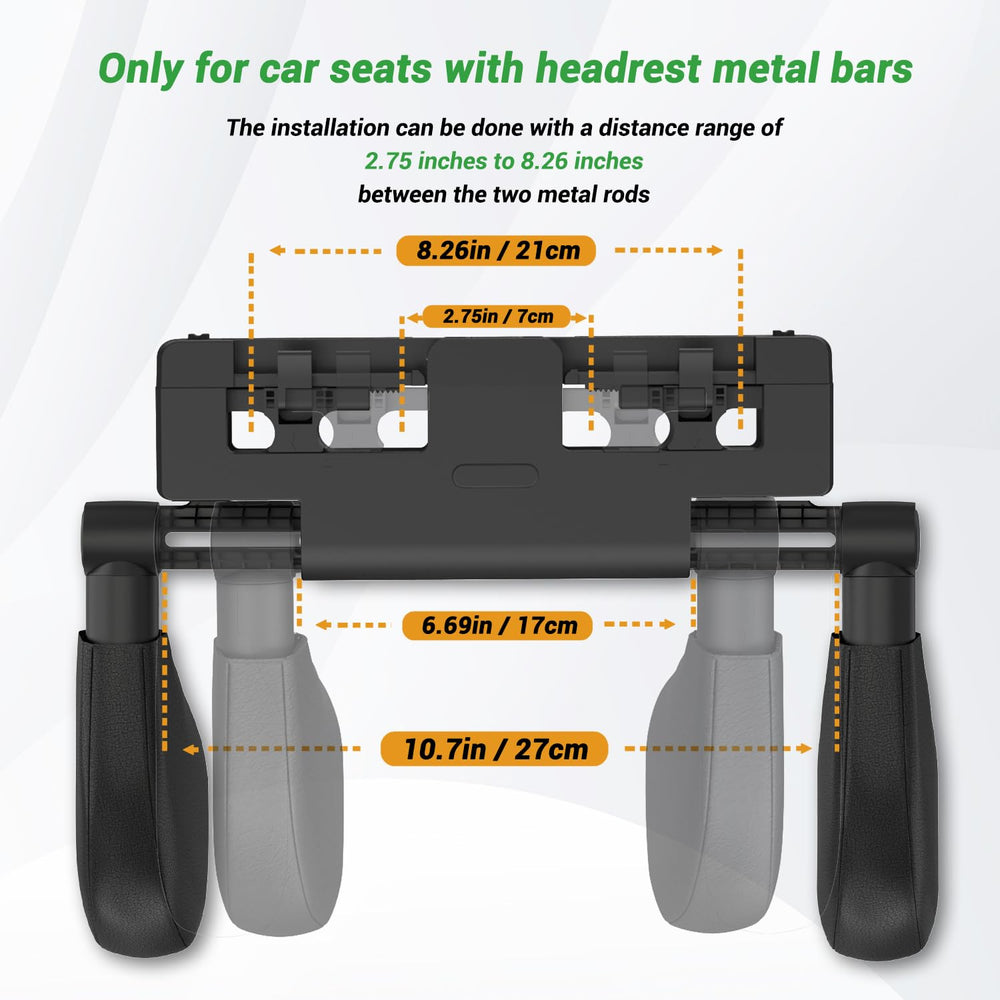 Zorunowa space-saving design tucks away when not in use in the car.