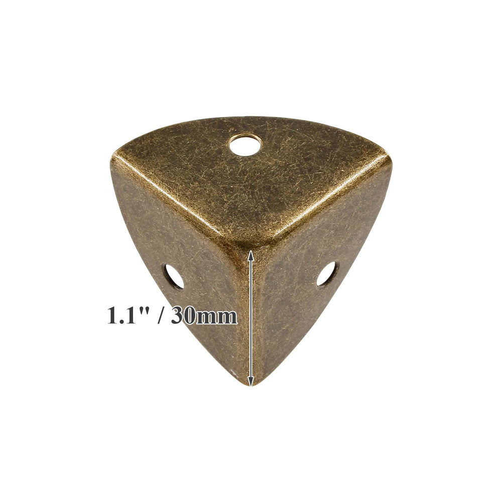 Zorveiio bronze corner guard close-up emphasizes sturdy steel and rust-free durability.