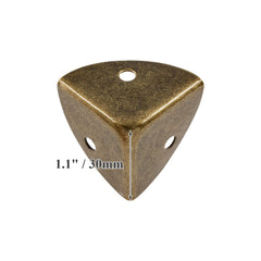 Zorveiio bronze corner guard close-up emphasizes sturdy steel and rust-free durability.