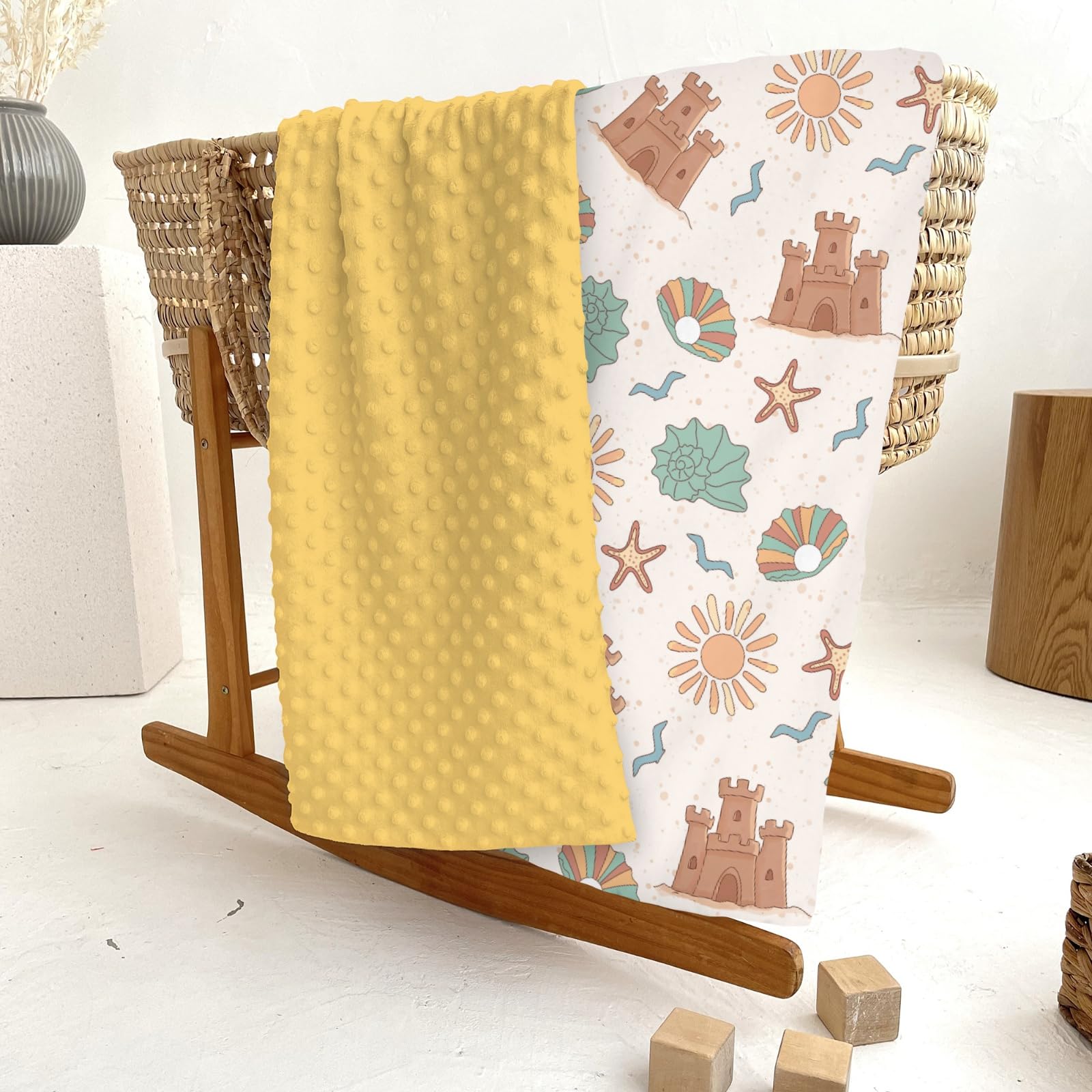 ZoUbqchY blanket beside stroller on-the-go naps and shade protection.