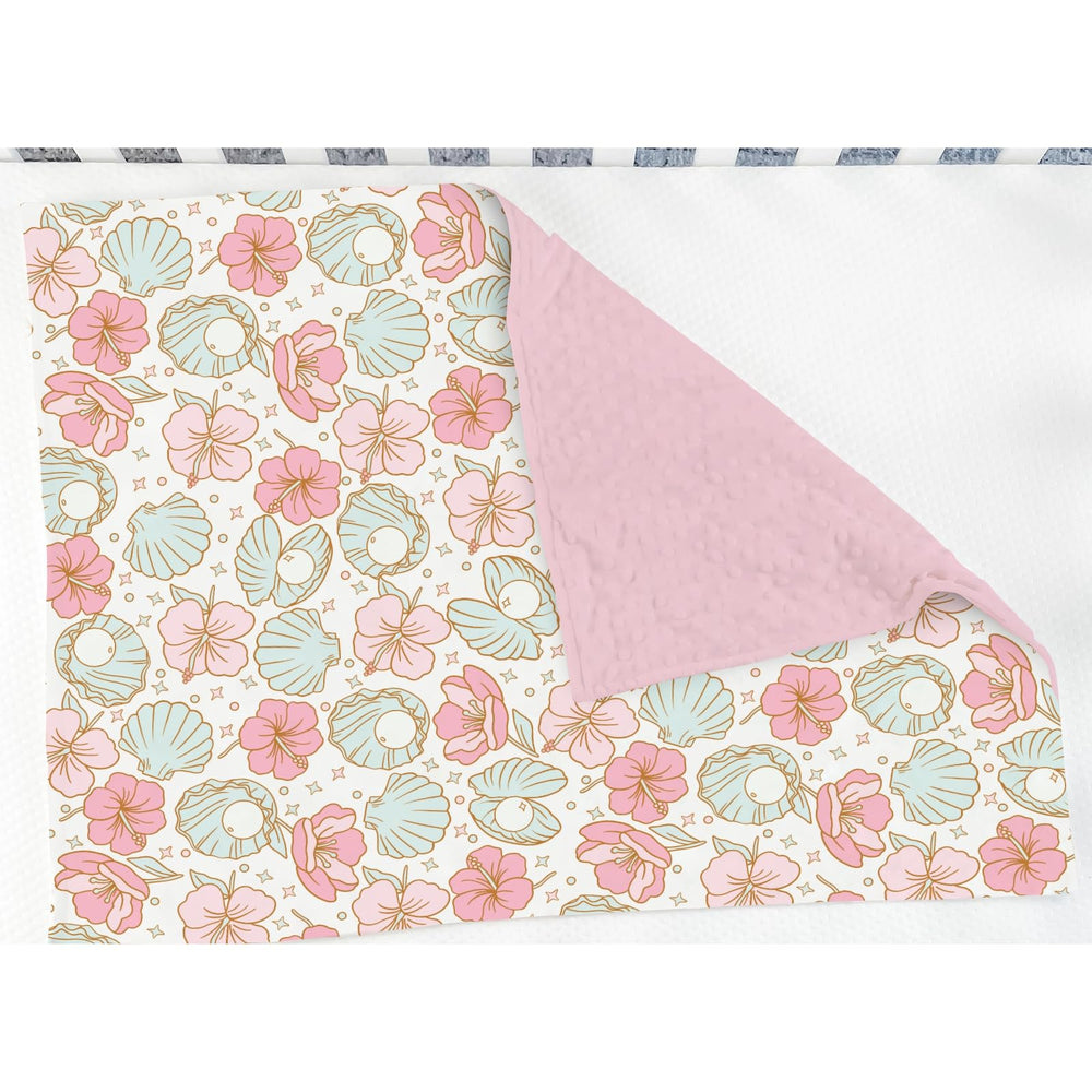ZoUbqchY Boho Mermaid blanket dots backing adds gentle warmth and soothing texture.