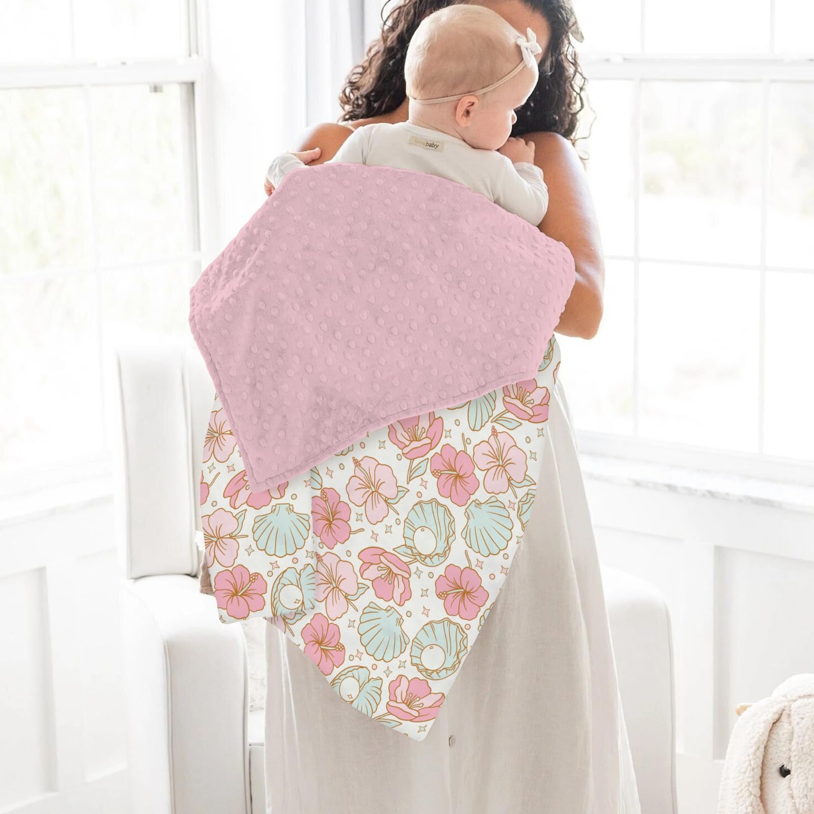 ZoUbqchY Boho Summer Mermaids in nursery decor complements gender-neutral theme.