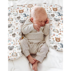 ZoUbqchY koala pattern cover adds calming vibes for soothing nursing times.