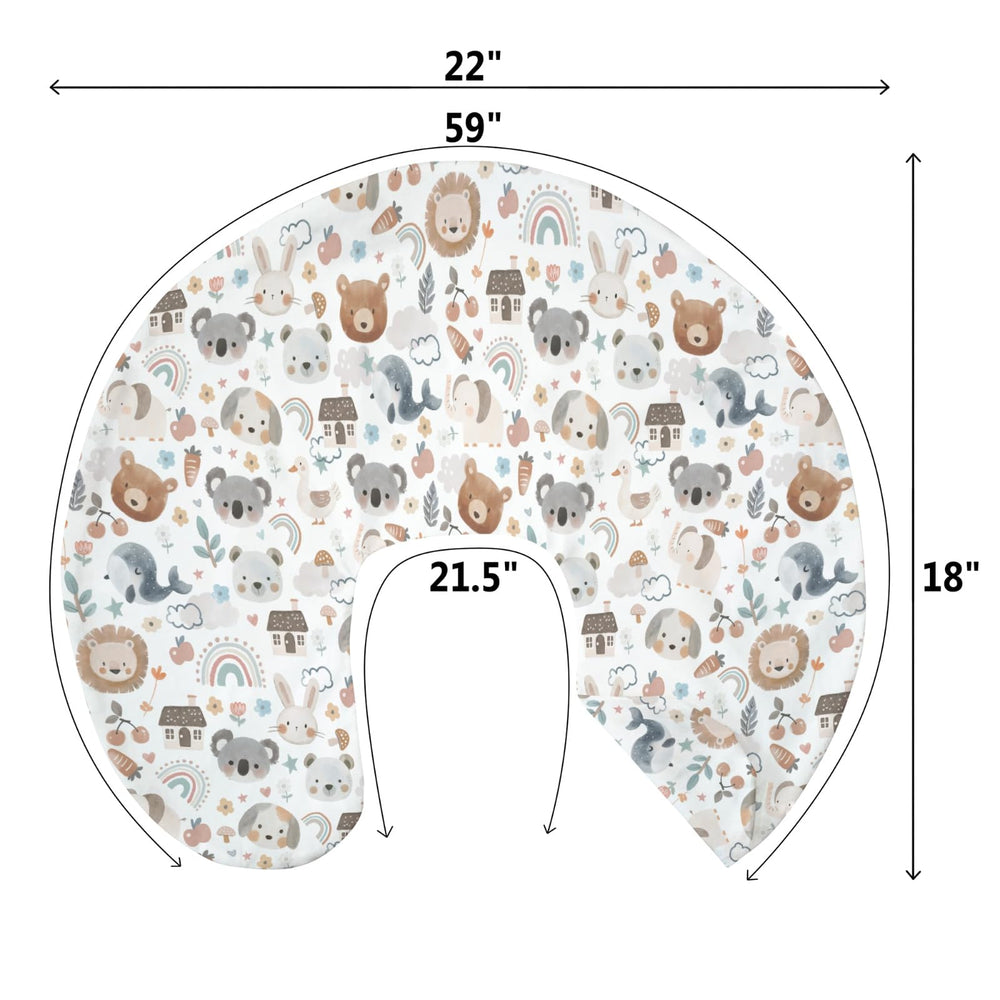 ZoUbqchY machine-washable fabric simplifies cleanup after everyday use.