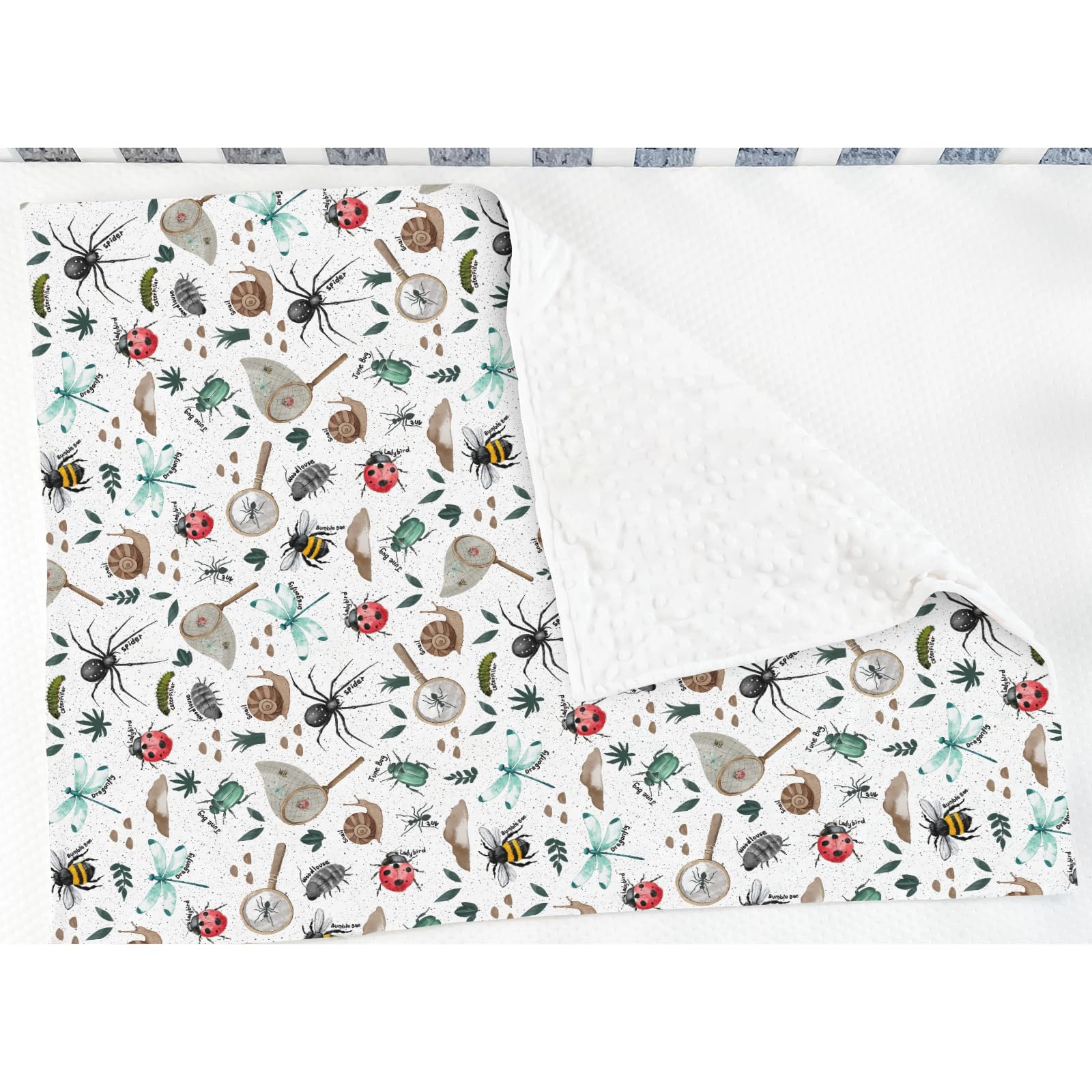 ZoUbqchY Bugs Hunt 30x40 size ideal for newborns.