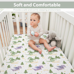 ZoUbqchY dragon stars motif blends with any gender-neutral nursery decor.