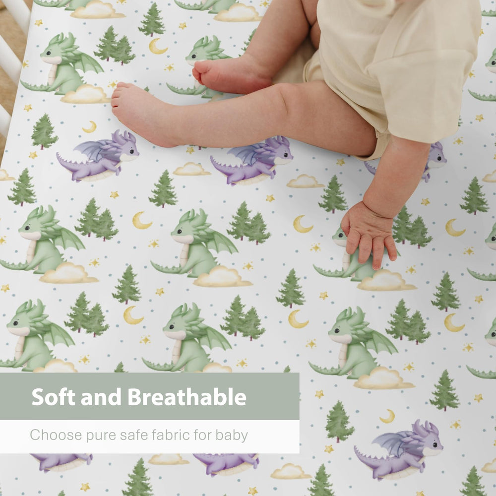 ZoUbqchY silky polyester fabric feels ultra-soft and breathable for baby comfort.