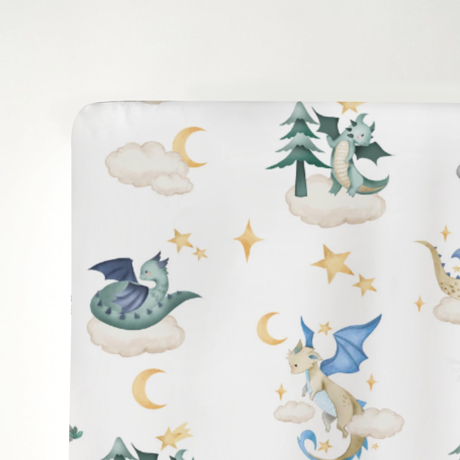 ZoUbqchY crib sheet makes a thoughtful gender-neutral baby shower gift.