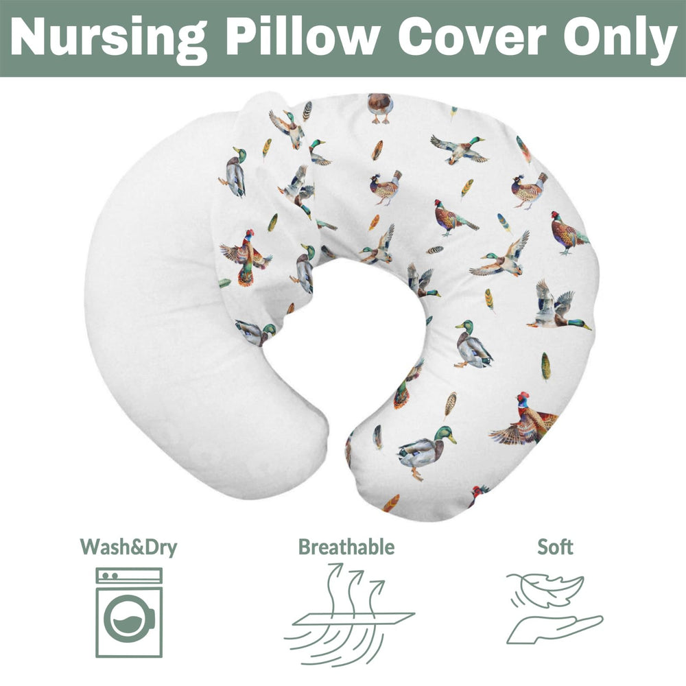 ZoUbqchY machine washable nursing pillow cover for easy care