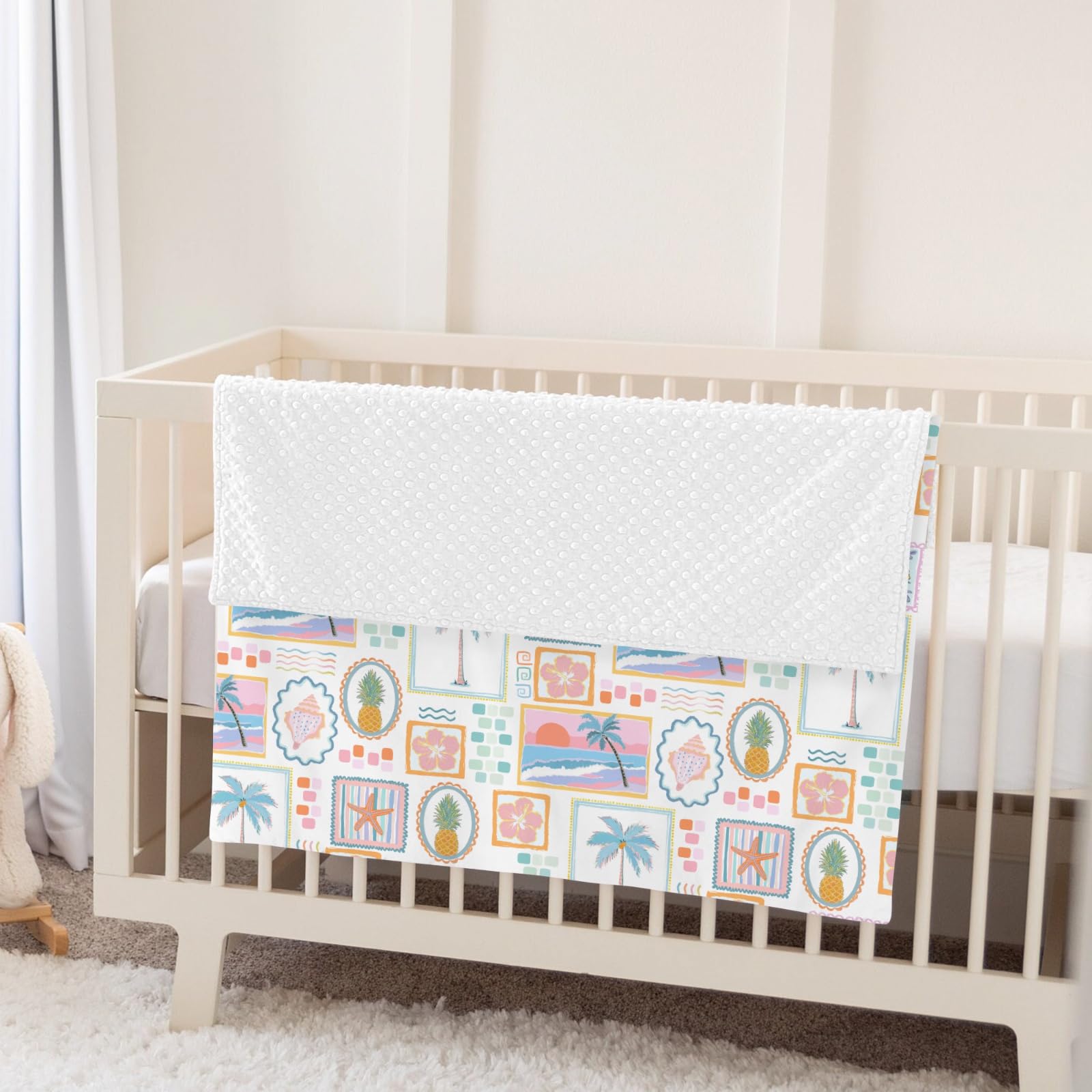 ZoUbqchY travel-friendly folded blanket ready for stroller or car trips.