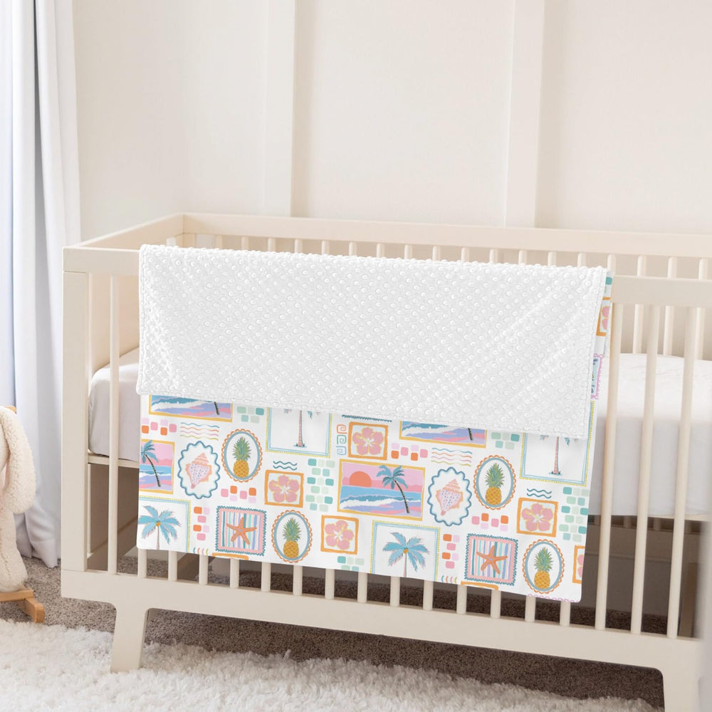 ZoUbqchY travel-friendly folded blanket ready for stroller or car trips.