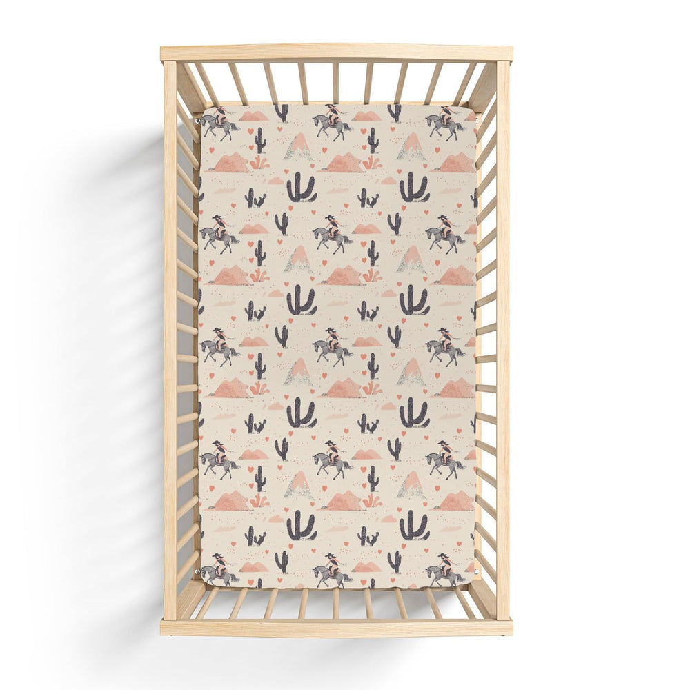 ZoUbqchY Vintage Western Cowgirl Sheets fade-resistant fabric for long-lasting color