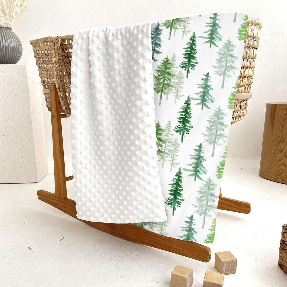 ZoUbqchY blanket on bedside crib for peaceful sleeping environment