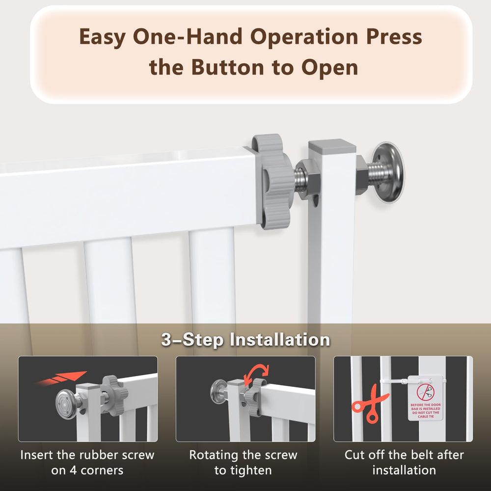 ZOUTEX 7-inch extension kit enables versatile doorway coverage.