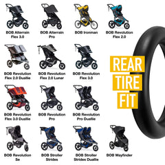 ZOZOZO Bob tire tube with leak-resistant design reduces flats.