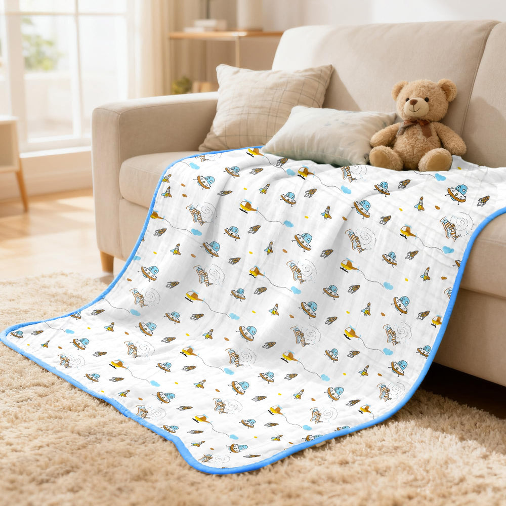 ZPECC muslin baby blanket gift packaging ready for newborns and celebrations.