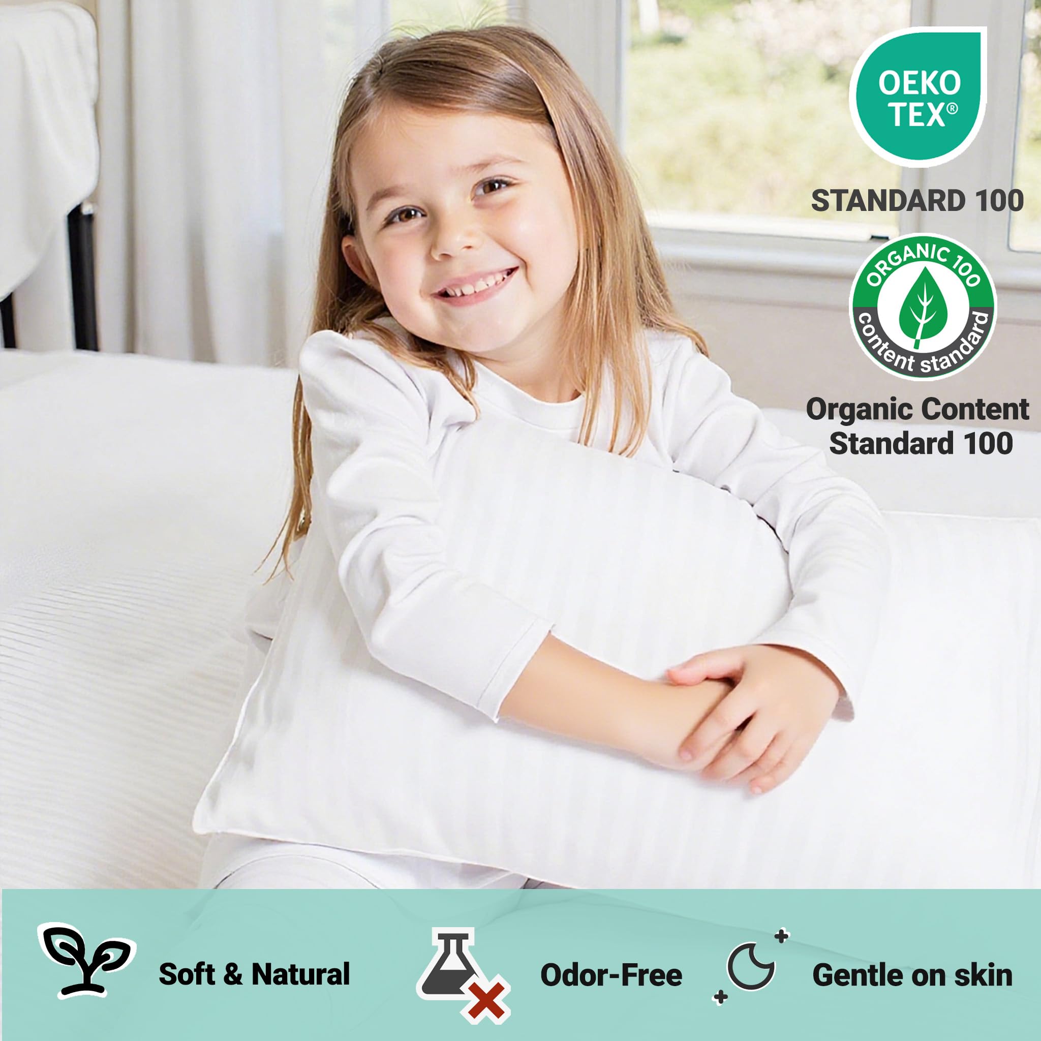 ZPECC organic cotton fabric close-up, breathable texture for comfortable sleep