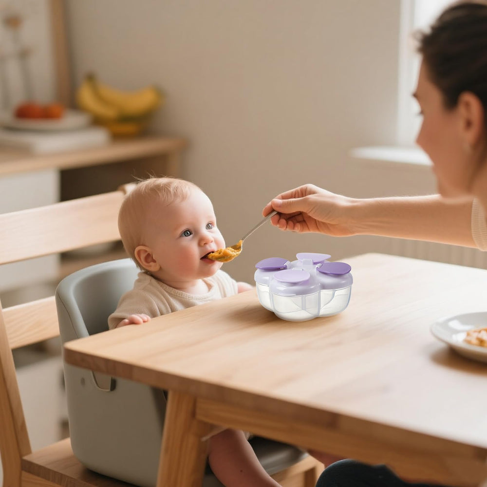 ZRHR compact formula dispenser supports busy families on the go.