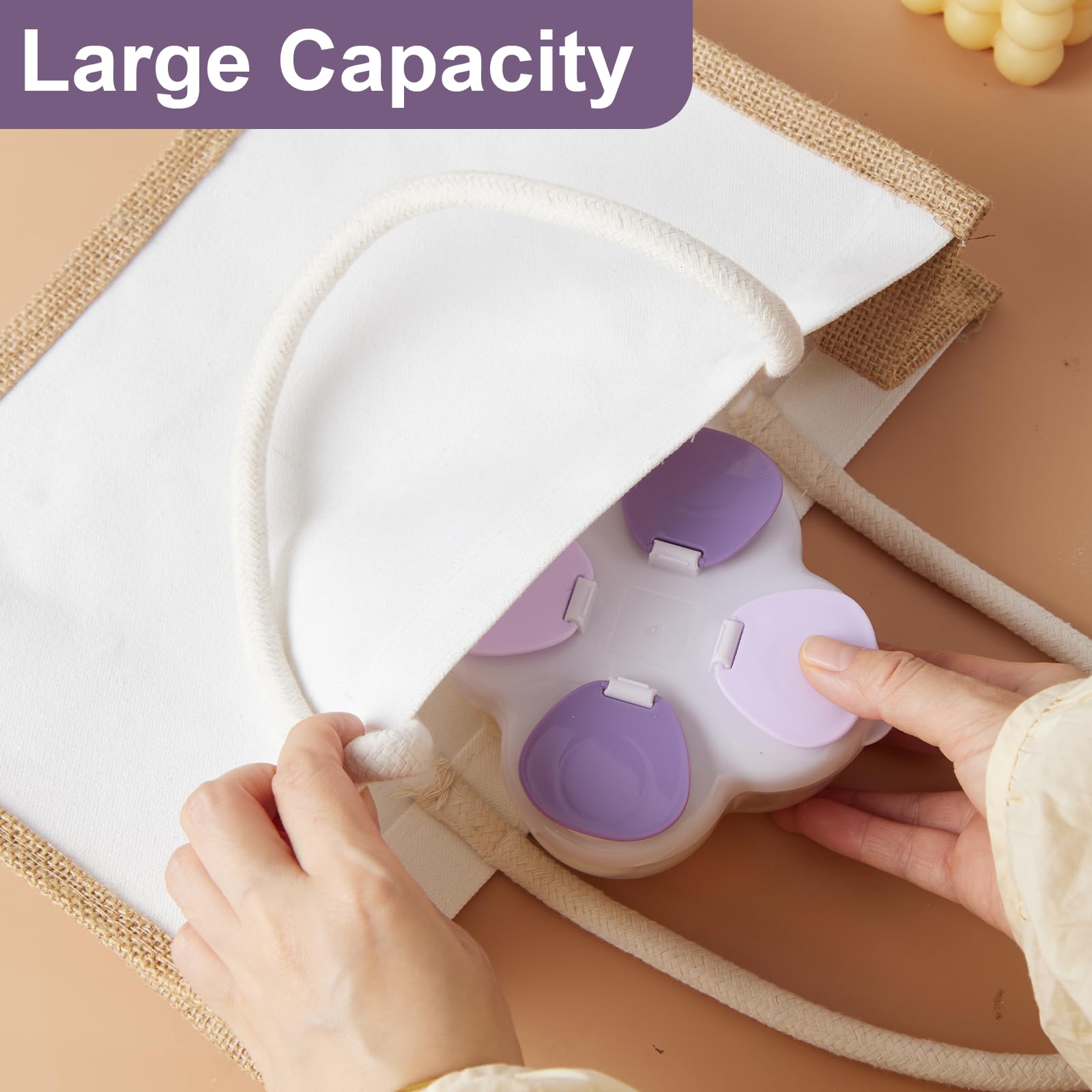 ZRHR pre-measured compartments simplify bottle prep on busy days.