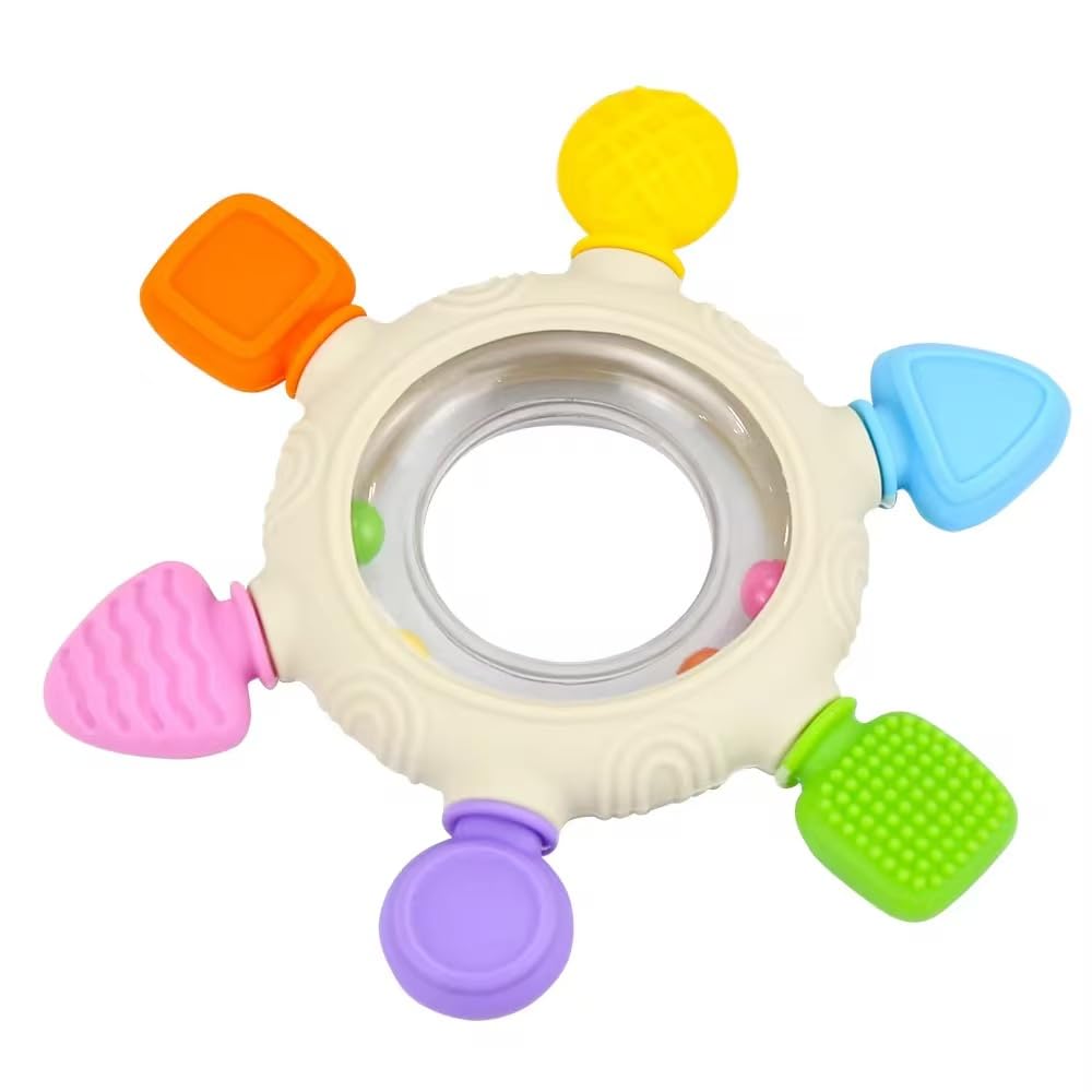 ZSKXYRUS lightweight teething ring 1.7 oz ideal for early teething